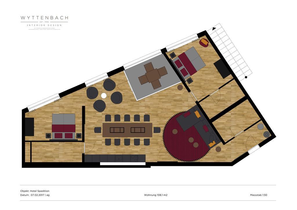 Apartement Spedition Thun Exterior foto